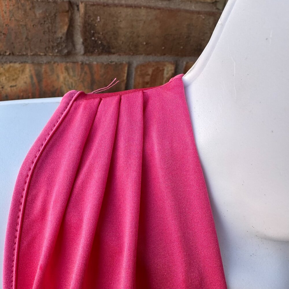 Boston Proper bright pink blouse; Small - Picture 4 of 12